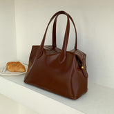 Faux Tote Leather Bag