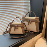 Tone Top Handle Crossbody Bag Two