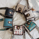 Faux Bag Leather Bucket Patterned