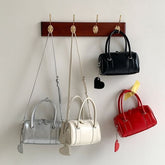 Faux Bag Boston Leather