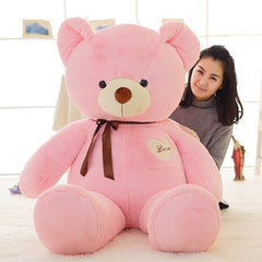 Osito de peluche gigante Yesbears para niñas, ultra suave, grande, sin relleno, con piel de oso, regalo de cumpleaños y San Valentín.