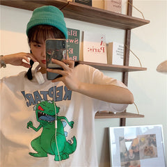Cute Cartoon Dinosaur Tee