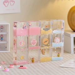 Floral Fantasy Liquid Cartoon Motion Hourglass