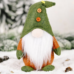 Green Element Gnome Doll Ornaments