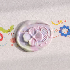 Vorverkauf: Siegelwachsstempel der Serie „Mittsommerblumen“