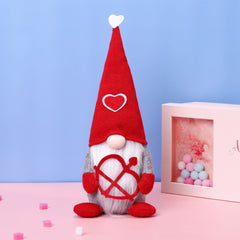 Cupid Heart Gnomes Doll Ornaments