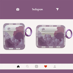 Estuche Kawaii Cloud para Airpods