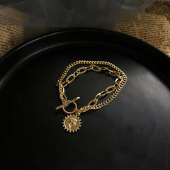 Süßes Punk Retro Portrait Armband