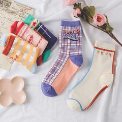 Tube-Socken im Harajuku-Stil