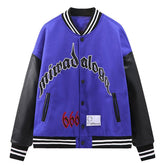 "Digital Print" Varsity Jacket