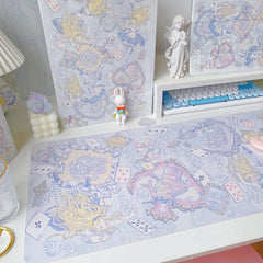 Alfombrilla de ratón grande de poliuretano Alice Dreamy