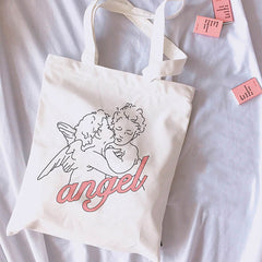 White Angel Shoulder Bag