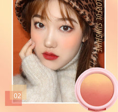 Süßes rosa Farbverlaufsrouge