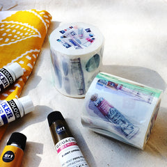 Aquarell Happy Planet Handgemaltes Designband