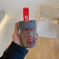 Linda mini taza portátil de bolsillo