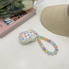 Colored Bear Airpods Case