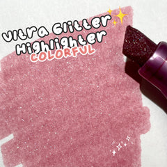 Galaxy Fine Glitter Metallic Marker Textmarker