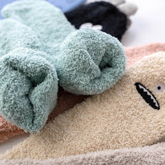 Emoji-Monster-Bodensocken