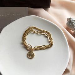 Süßes Punk Retro Portrait Armband