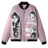 "Character Patch" Varsity Jacket
