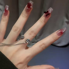 Tragbare Nägel Fertige Maniküre