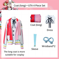 One Piece Uta-Cosplay Costume Set