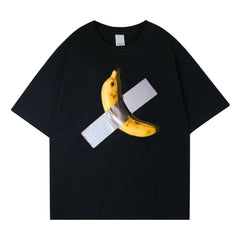 Camiseta corta divertida de plátano