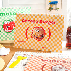 Libro de papel de liberación a doble cara de la serie Food