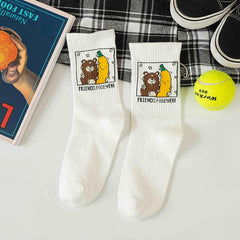 Cartoon-Bananen-Anime-Socken