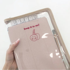Transparent Pvc Ipad Laptop Bag