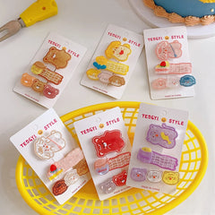 Pinzas para el cabello dulces de verano