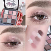 Nine-Color Gray-Pink Eyeshadow