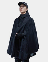 Black cape jacket