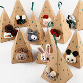 Warme Socken mit Cartoon-Tiermotiv