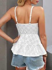 Eyelet Lace Detail Cami