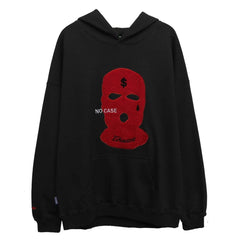 Masked Embroidery Hoodies