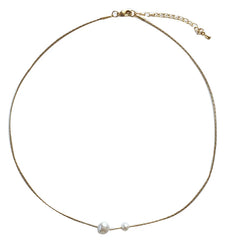 Collar de perlas sencillo