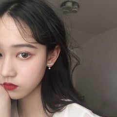 Pendientes de estrella bidireccional Kawaii