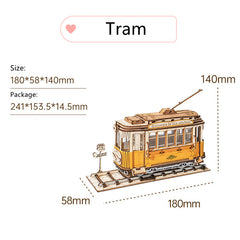 3D-Holzpuzzle „Classic Series Assembly“