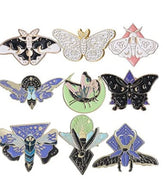 Lindos pines de mariposa luminosos