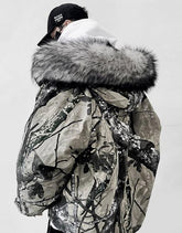 Cargo Jacket with Fur