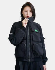 Cargo utility jacket women's