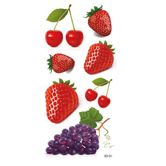 Schmetterlings-Blumen-Tattoo-Aufkleber