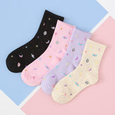 Moon Planet Socks