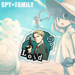 Lindo llavero acrílico familiar*Serie 6