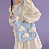 Milk Blue Cloud Bag