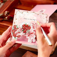 Rose Apocalypse Series Pop-up Cards