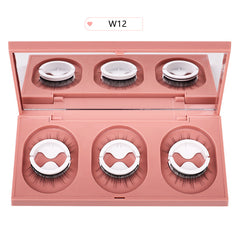 Kleberfreie selbstklebende falsche Wimpern * 3 Paare