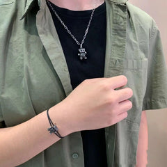 Collar de oso kawaii