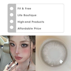 Lentes de contacto Jesus Pure Gray (uso durante 12 meses)